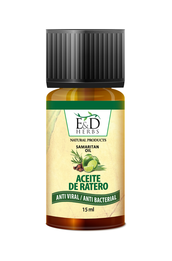 Aceite Ratero Aceite de Ratero – E&D Herbs Natural Products LLC.